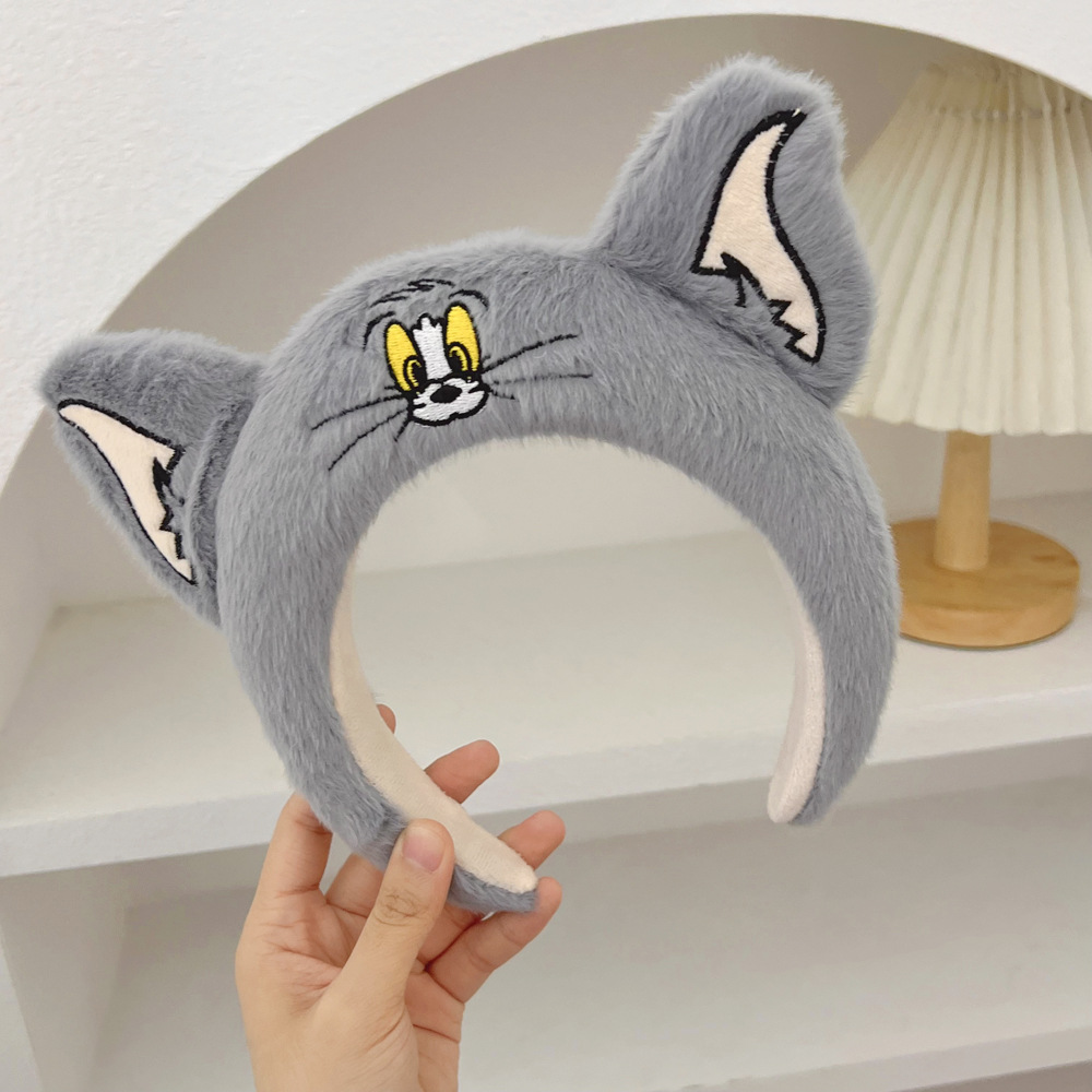 Kawaii-Inspired Hair Ties for Teenage Girls Novelty Anime Character Headbands for Daily Use