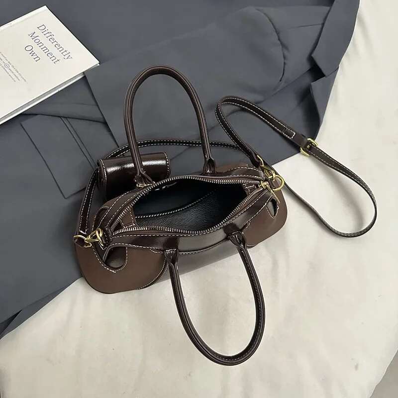 Ddmymoon PU Leather Crossbody Bags for Women 2024 Winter Y2K New Trend Korean Fashion Shoulder Tote Bag Handbags with Purses
