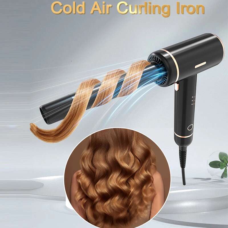 Curg Wand Ceramic Irons Long Short Adjustable Temperature Cold Wind Curler High Quality Magic Salon Hair Tools