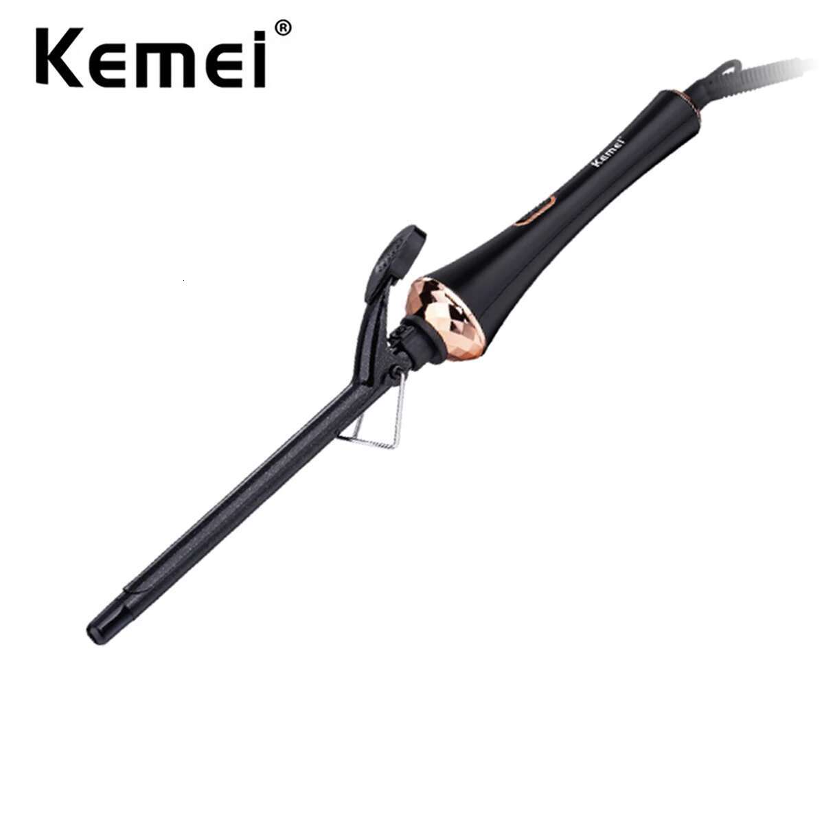 Professional Curler Curg Iron with Extra Long Tourmae Double Ceramic Barrel Hair Waving Style Tool Fast Heat