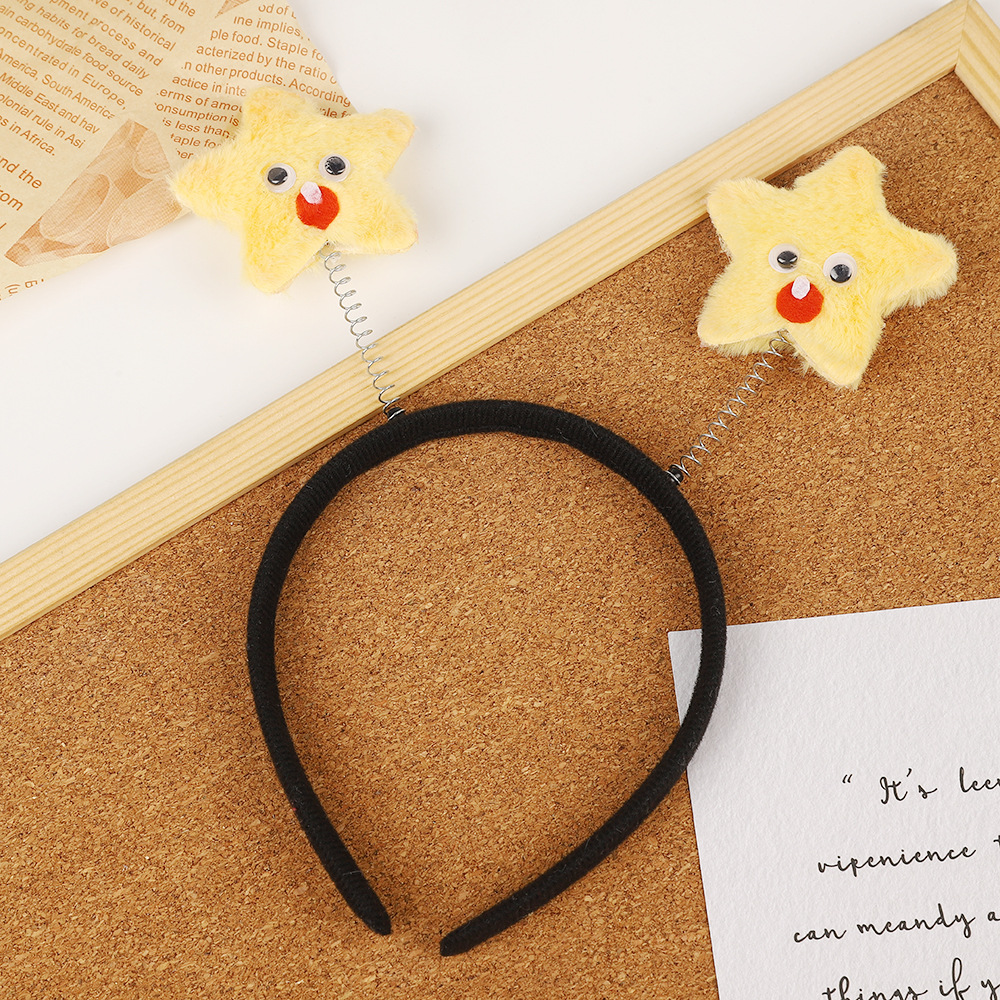 Customized personalized headband cute high head compression headband headband accessories internet famous face washing hair tying photography hair acc