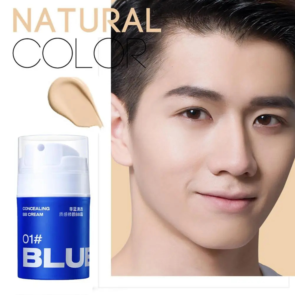 Highend Men BB Cream Revitalising Nourishing Makeup Foundation Brightening Waterpro Lasting Concealer 50g 241230