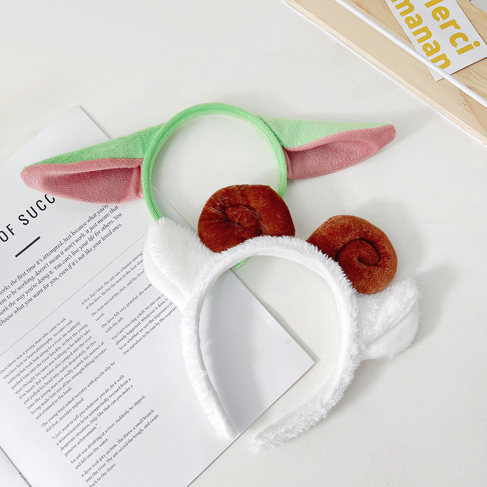 Adorable Sheep Ear Headband - Cute Korean Style Hair Accessory for Girls