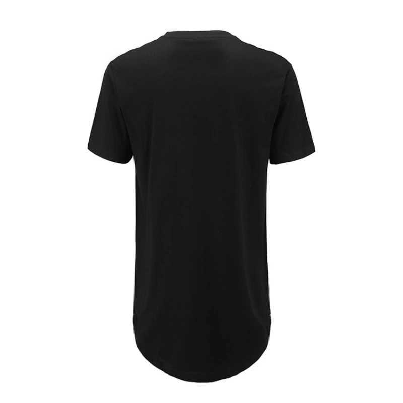High Quality New summer best-selling mens T-shirt solid color round neck bottom zipper fashionable hip-hop style white short sleeved mens shirt T25010