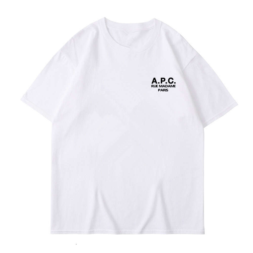 T-shirt Men's and Women's Street Trendy Short Sleeve European Size