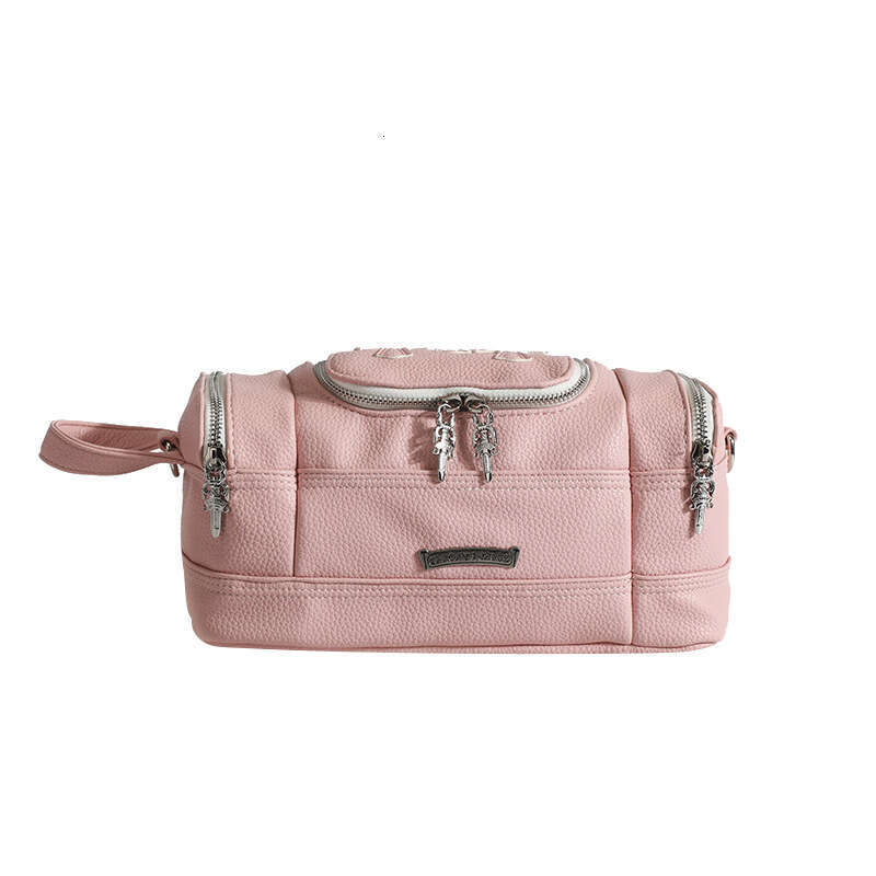 Good morning Fan 2023 new wash and makeup bag, women's Kro, large capacity portable ins storage travel bag