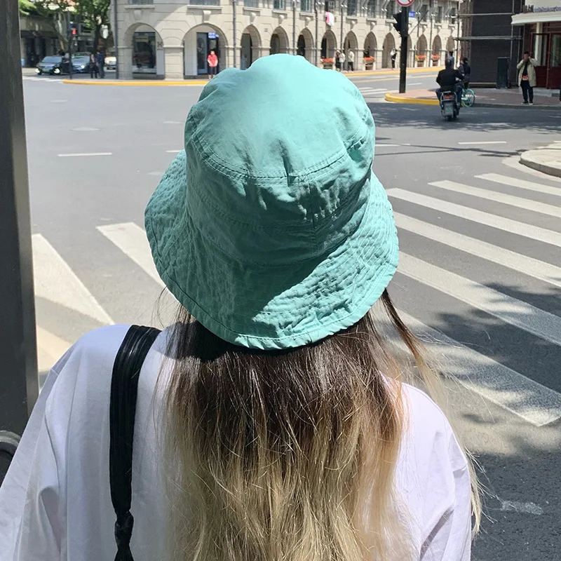 Fashion Summer Bucket Hat for Women Men Bob Fishing Cap High Quality Hat 250107