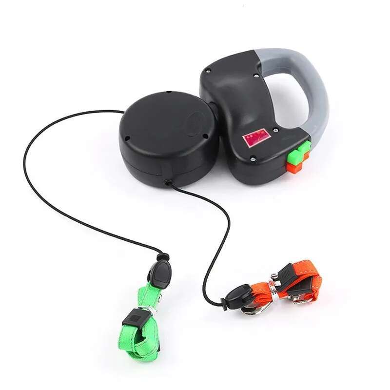 Dogs 3M Pet Traction Rope Automatic One For Two Double-Headed Lead Leash Dog Supplies
