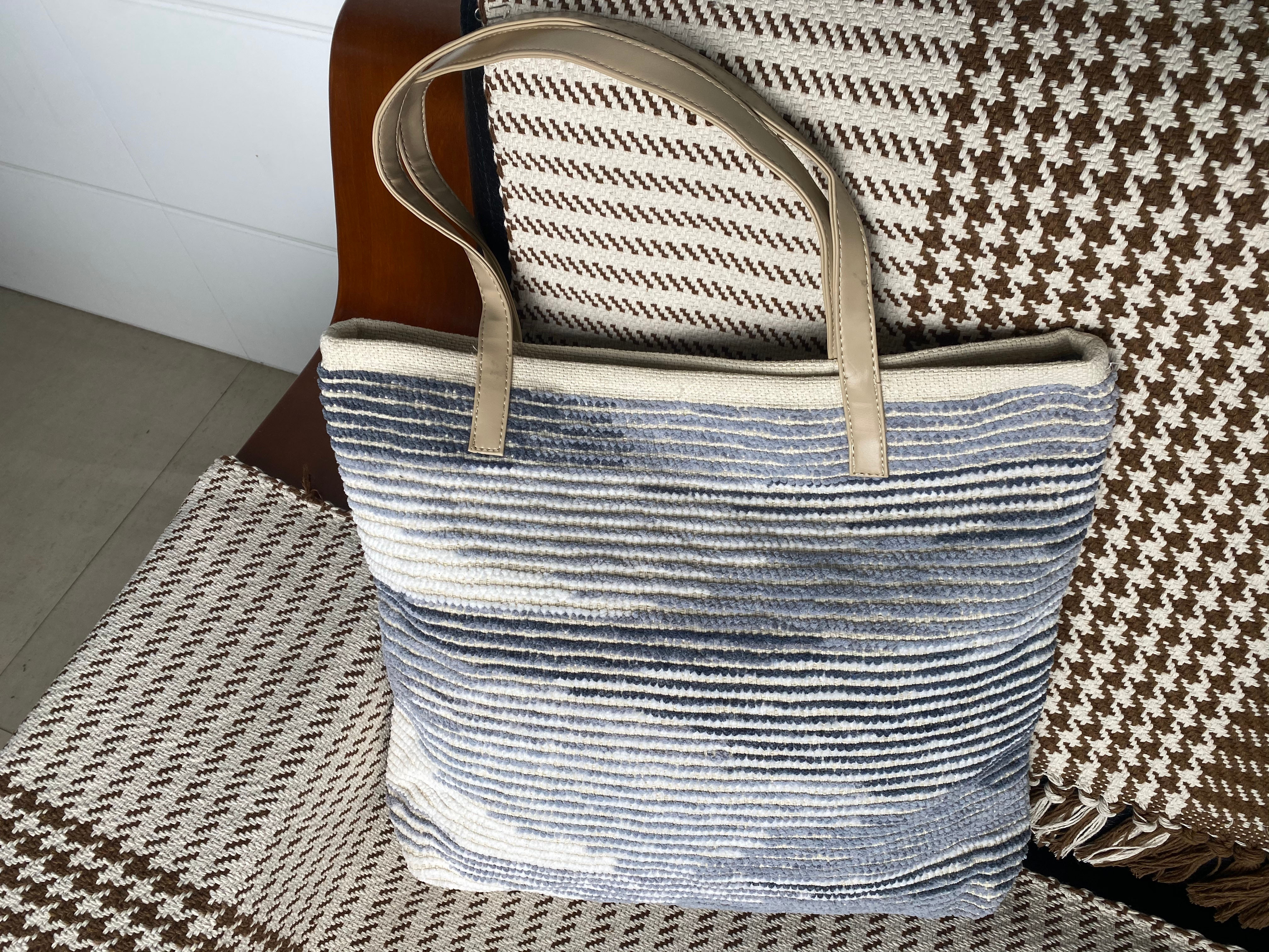 Hand-Woven Vintage Linen Crossbody Bag for Everyday Use