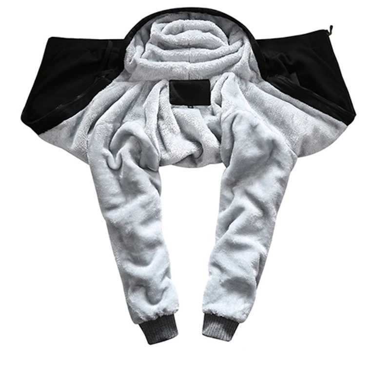 Mens coat zipper hooded sweatshirt son Goku role-playing winter wool unisex thick jacket clothing W250108