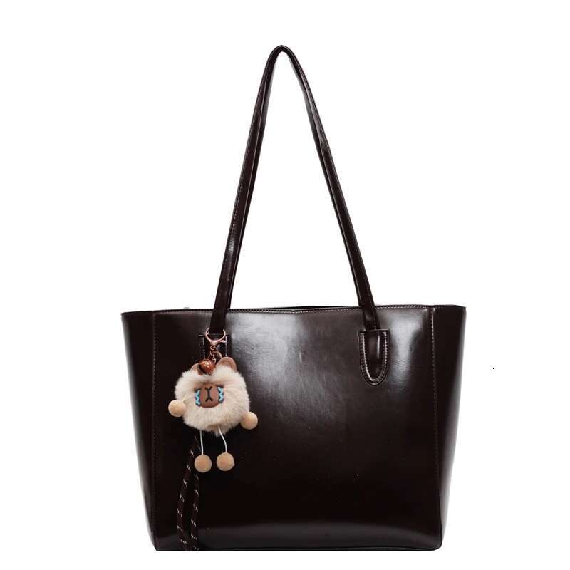 new sewing thread large capacity soft PU red handbag casual quality designer women s zipper PU women s shoulder bag bag