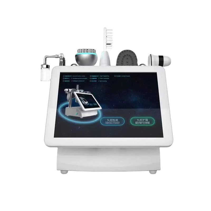 15 inch Scalp Massage Hair Regrowth Machine Hair Follicle Detection Analysis Anti-hair Loss Scalp Massager for Beauty Salon
