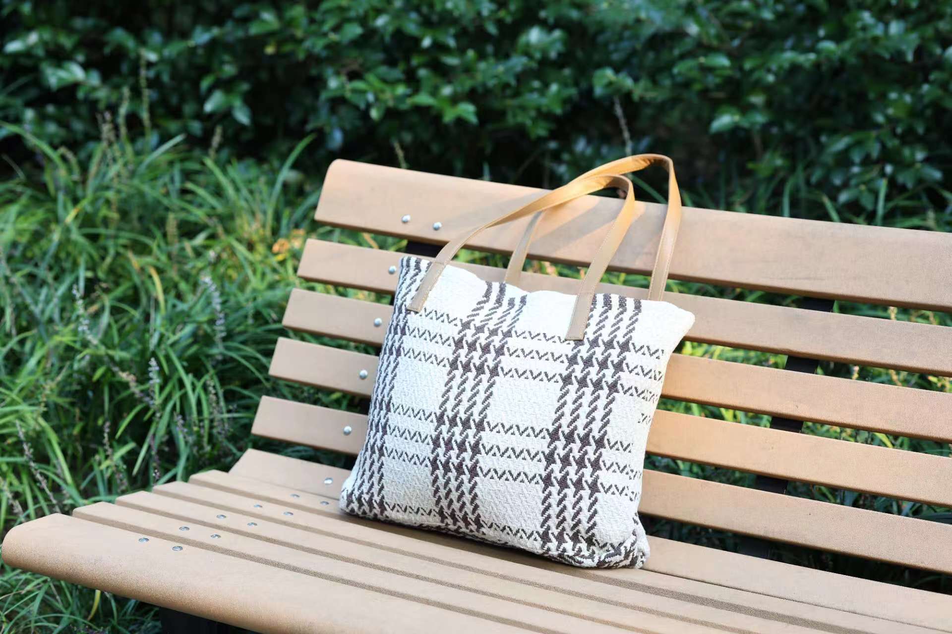 Handwoven Old Coarse Cloth Crossbody Bag