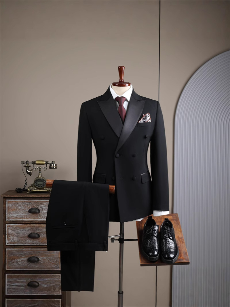 H257 Men's three-piece suit spring Korean style slim fit business casual suit jacket