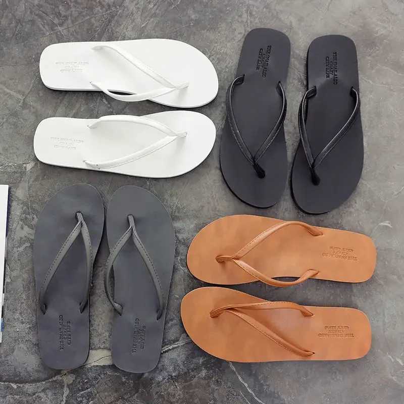 New Arrival Anti Slip New Couple Slippers Suitable for Outdoor Wearing in Summer Beach Feet Durable Simple and Fashionable Beach T250108
