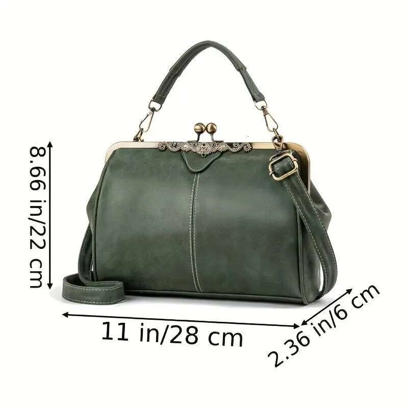 Fashion Retro Women PU Leather Messenger Bags Female Crossbody Shoulder Bag High Quality Ladies Handbags