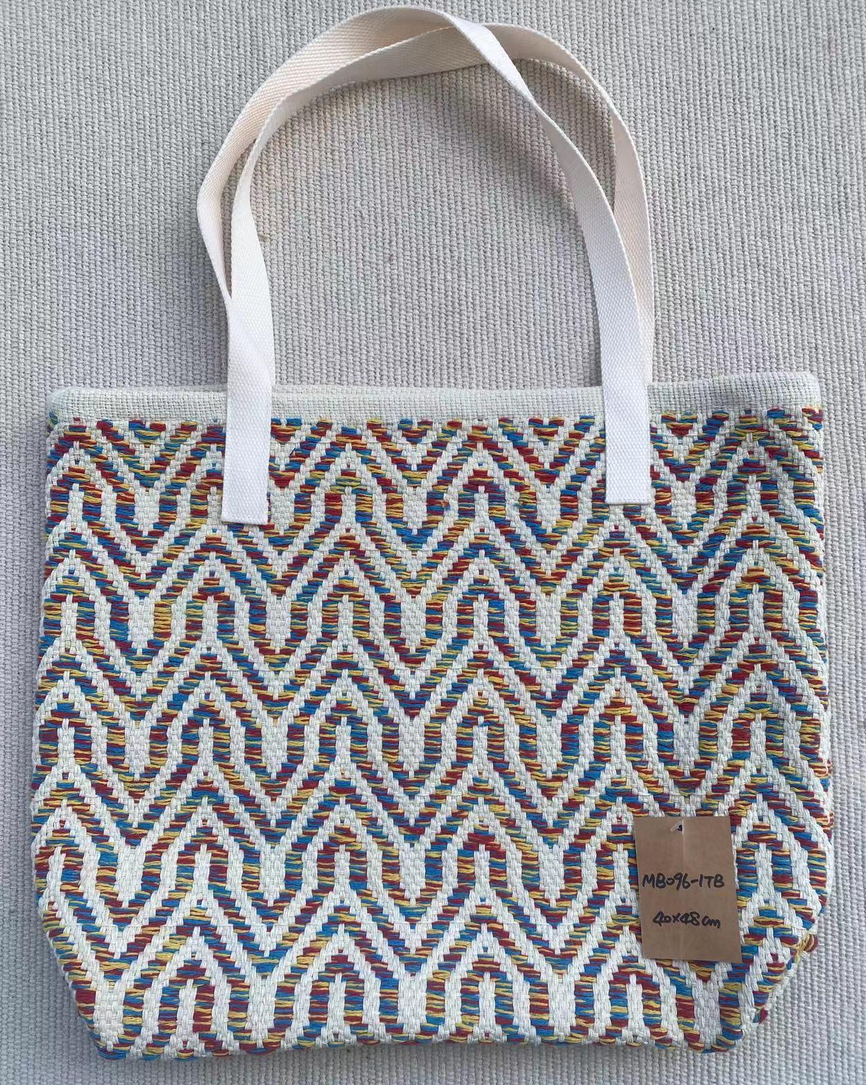 Cozy Old-Fashioned Linen Fabric Crossbody Satchel