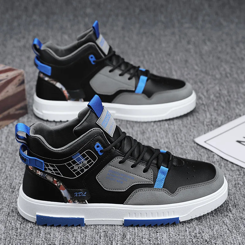 Mens High Top 2024 Summer Comfortable Breathable Designer Platform Shoes Men Fashion Casual Sneakers Outdoor Running Shoe ddmythur