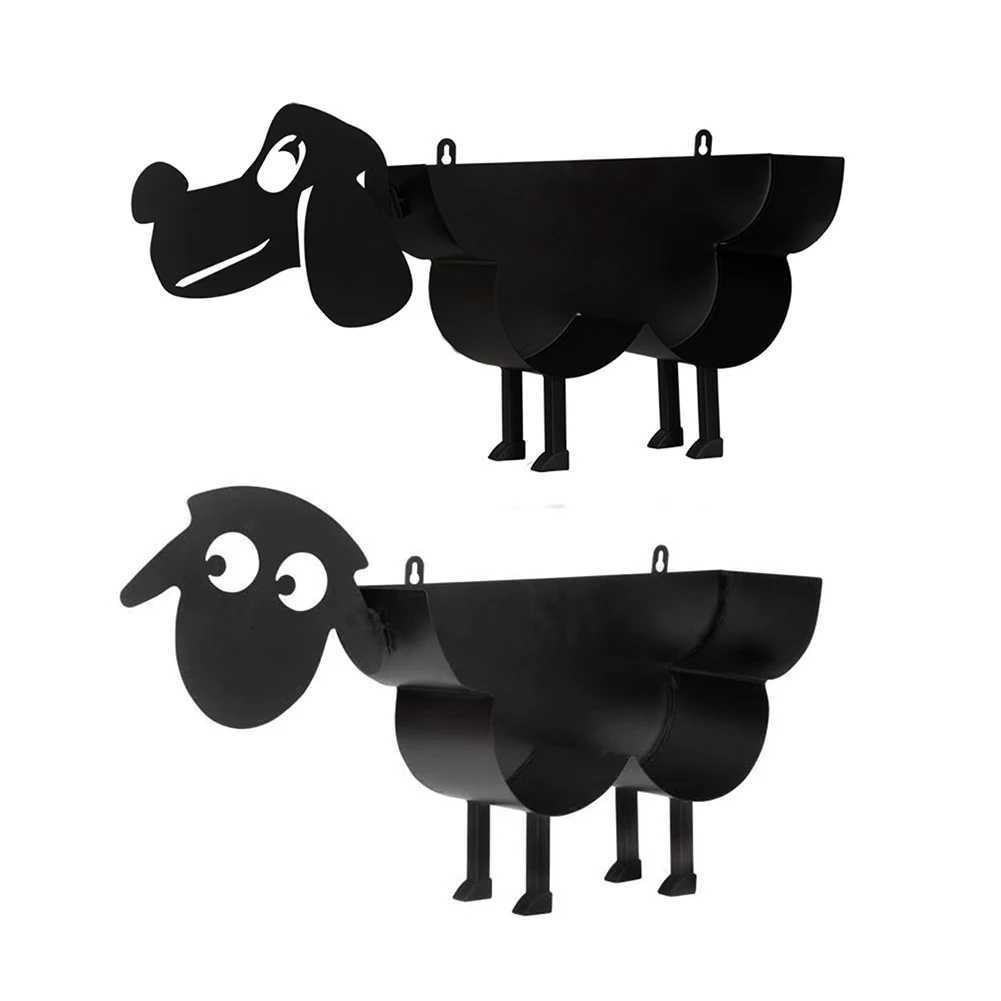 Sheep/Dog Decorative Toilet Paper Stand Bracket Bathroom Tissue Storage Rack Bathroom Tissue Rack Y250107
