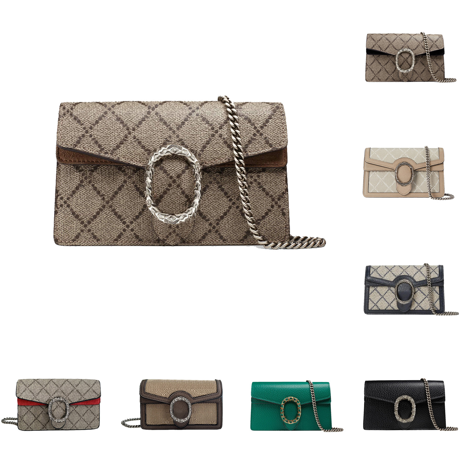 Designer bag shoulder bag crossbody bag super mini tote bag womens fashion casual chain envelope luxury bag walle 10A 105