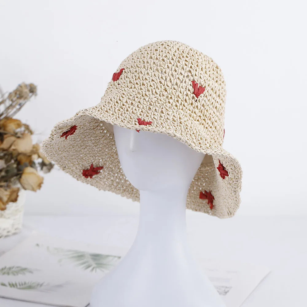 lovers hat beach womens hats for the sun Golf cap summer hat strawberry straw hat Bucket hat sun caps Hat for 250107