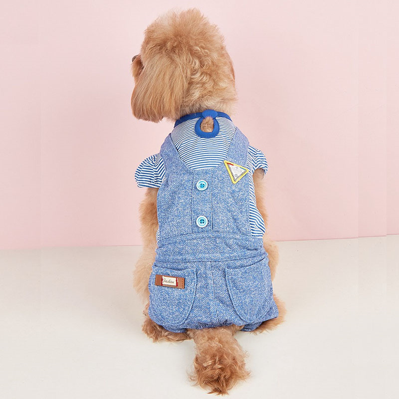 Pet Clothes Overalls T-shirt Digital Shirt Rabbit Small Dog Cat Pet Fun Four-legged Clothes