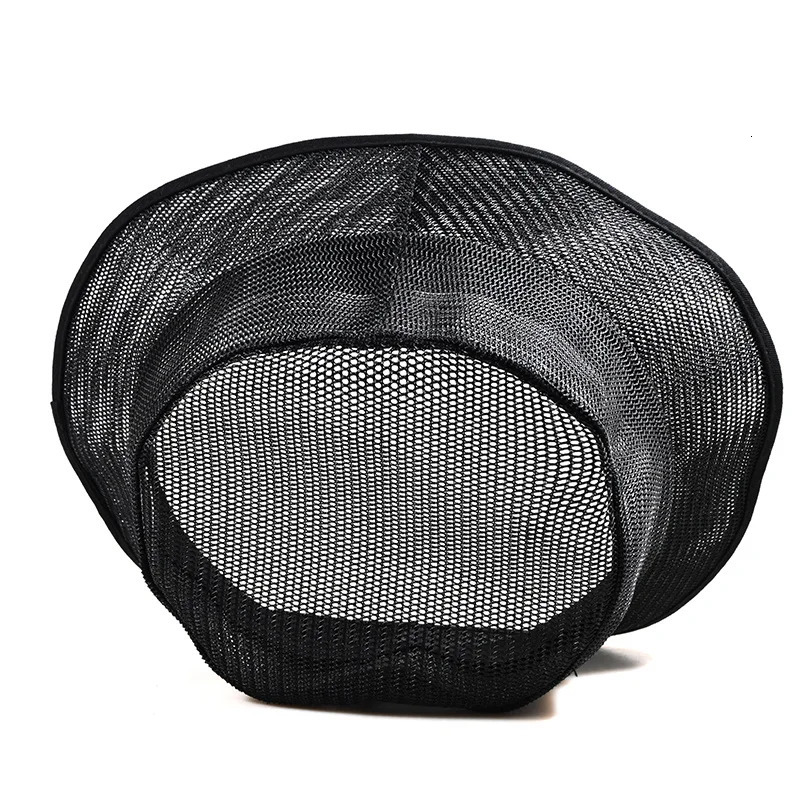 Full Mesh Oversize Panama Hat Cap Big Head Man Outdoor Fishing Sun Hat Lady Beach Plus Size Bucket Hat 58cm 60cm 62cm 250107