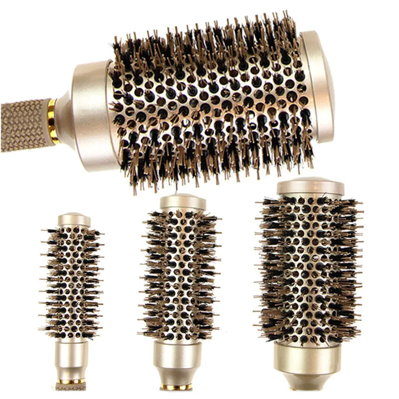 Professional Hairdressing Brushes Salon Curling Roll Comb Set Hair Dryer Brush For Womens Hair Supplies Barbershop Accessories 250106