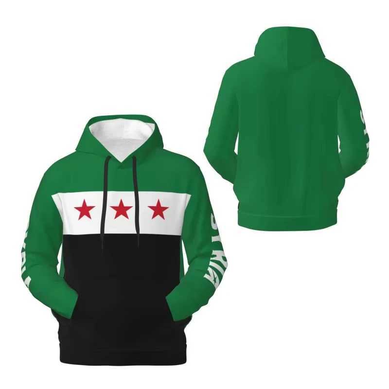 Syrian Hoodie 3D Printed Mens Hoodie Syrian Flag 932-963 Harajuku Y2K Sportswear Unisex Zipper Hoodie Casual Top W250108