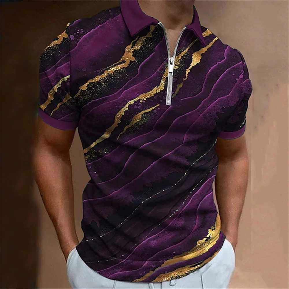 2024 Waves Mens Shirts High Quality Polo For New Golf Wear Short Sleeve Shirt Man 2023 Summer Casual Mens Designer Clothes TopsXJ250108