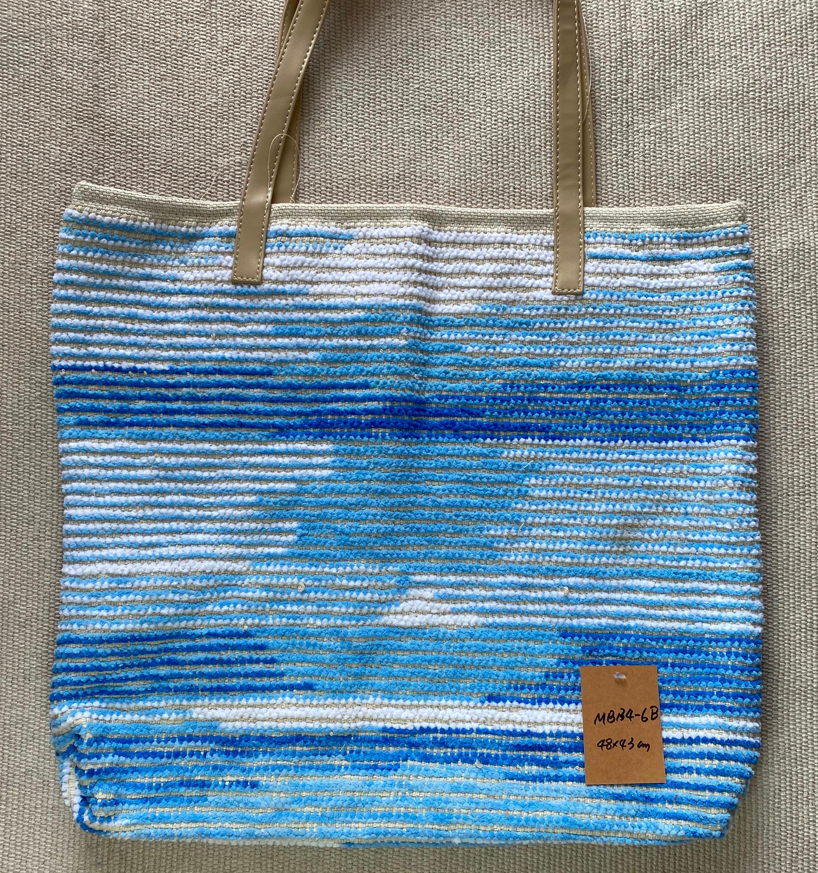 Vintage Style Handwoven Linen Shoulder Bag - Eco-Friendly Craftsmanship