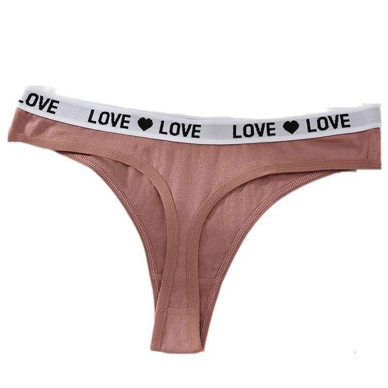 Foreign Trade European And American Style Thong Women's Triangle Pure Cotton Sexy T-Shirt Yoga Fiess Underwear