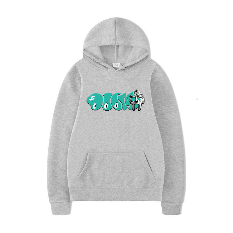 Printed Rpper s ni Prt Setr n W Fs Hoodie