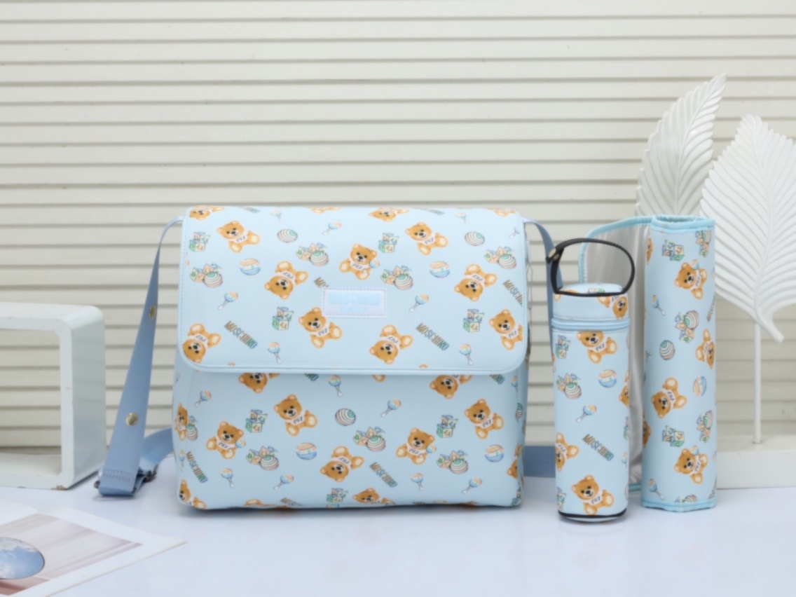 Diaper Bags New Diaper Bags Mummy Baby Backpack With Folding Changing Station Portable Mommy Bag Stroller Straps For Travel Mummy Maternity N H250219