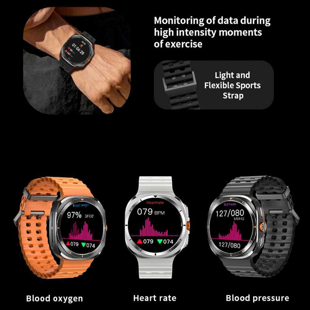 Watch 7 Classic Smart Watch Men Women 1.5 HD AMOLED Voice Call GPS Tracker Sports Watches New Smartwatch 2024XJ250108