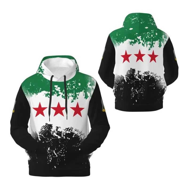 Syrian Hoodie 3D Printed Mens Hoodie Syrian Flag 932-963 Harajuku Y2K Sportswear Unisex Zipper Hoodie Casual Top W250108