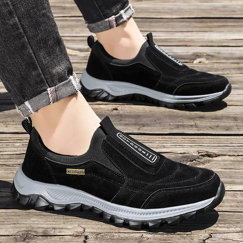 Outdoor Camping, Light Running, Jogging, Leisure Mountaineering, Mens Anti Slip Hiking Shoes, Large Size 39-49 ddmythur