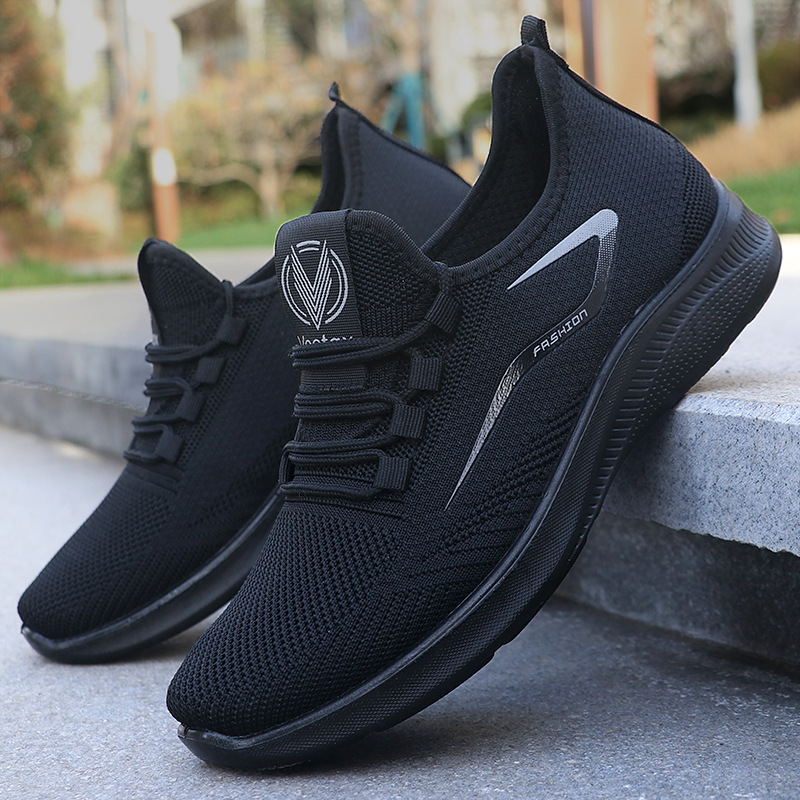 2025 running shoes for men mens mesh black grey blue Breathable comfortable outdoor sports casual shoe trainers sneakers