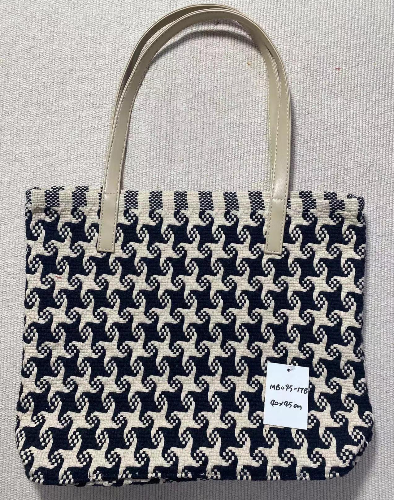 Handwoven Vintage Coarse Linen Crossbody Bag