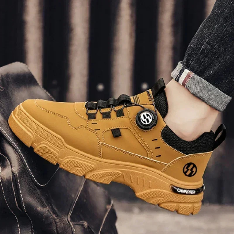 Autumn Mens Casual Leather Sneakers Comfortable Soft Male Wark Board shoe Shoes Platform Shoe For Men ddmythur