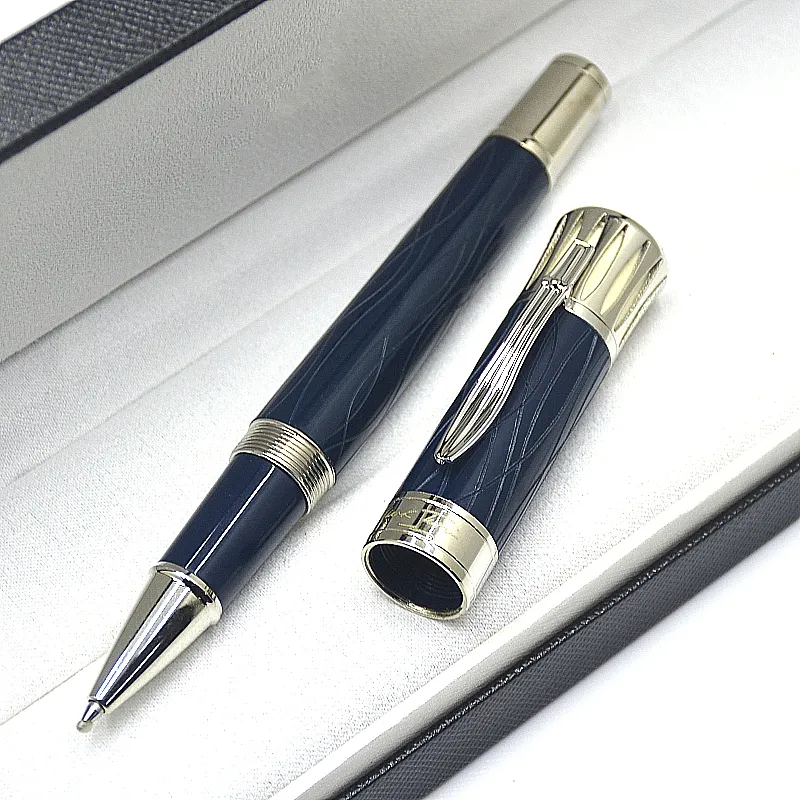 Home & Garden Other Furniture wholesale Limited Edition Writer Mark Twain Rollerball Pen Unique Ice Cracks Design Office Writing Ballpoint P