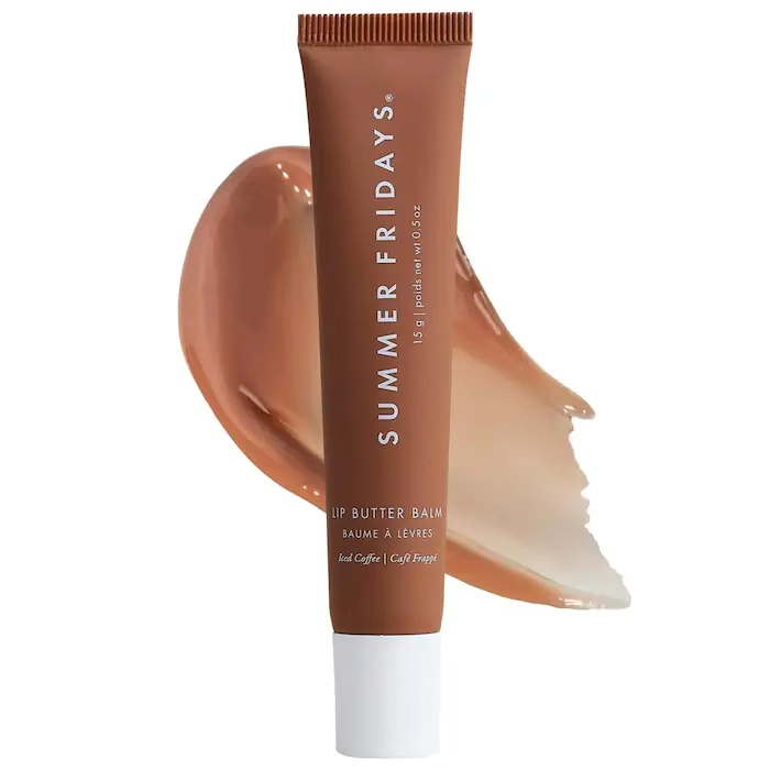 Summer Fridays Mini Deep Moisturizing Glaze Set 4pcs Lip gloss Makeup Gift Box Moisturize Smooth Oil Jelly Lipsticks Beige Vanilla Brown Sugar
