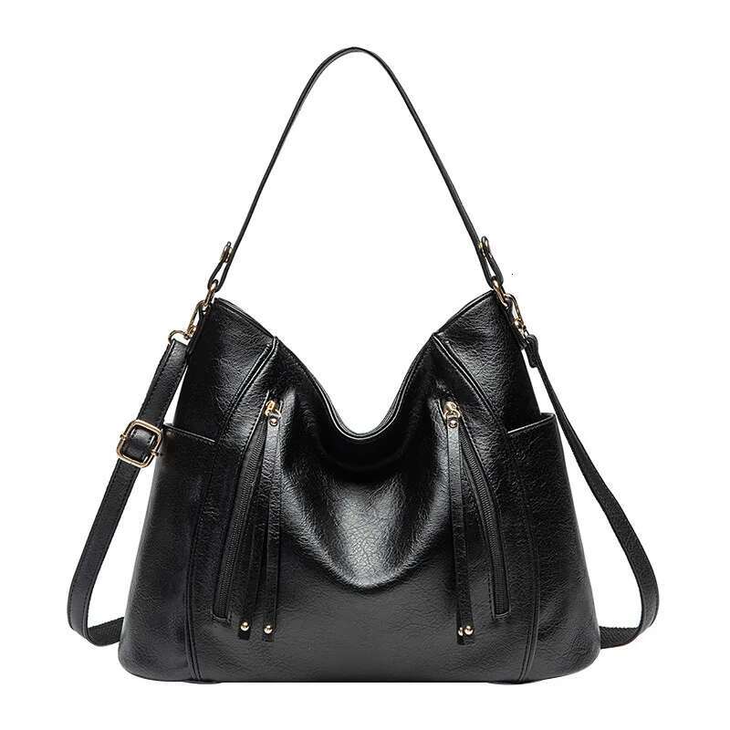 Handbags Women Famous Brand Messenger Bags Leather Designer Handbag 2024 Vintage Big Hobos Female Bag Sac Bolso
