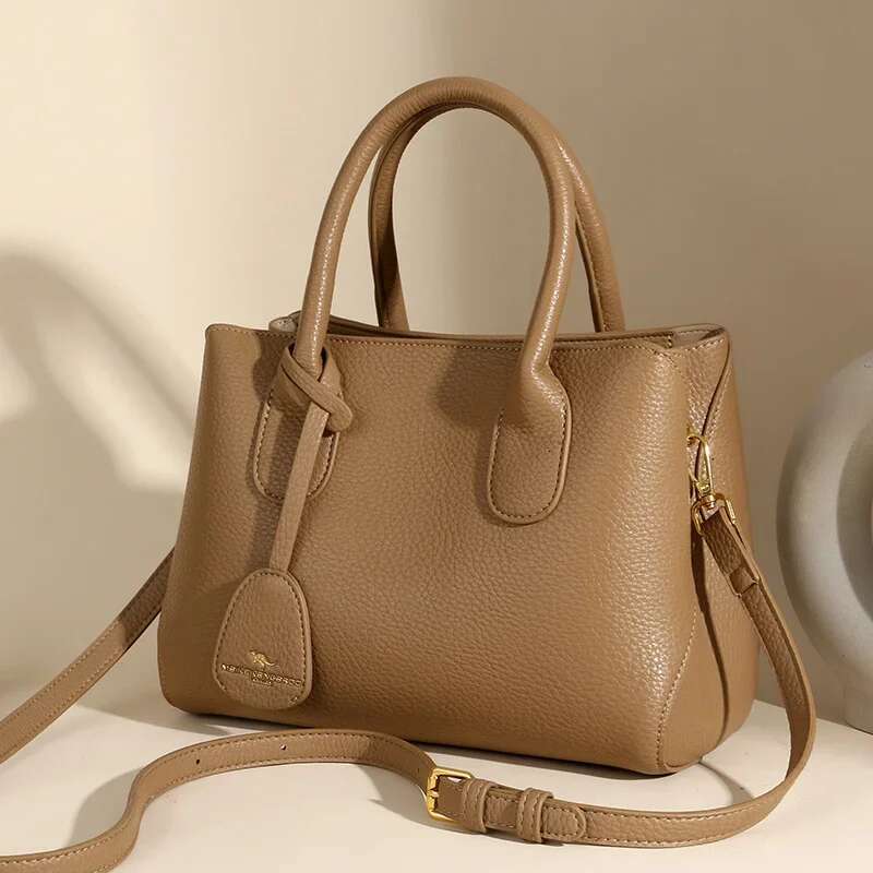 Designer Multifunctional High Quality Leather Women's Handbag Fashion Tassel Design Ladies Shoulder Crossbody Bags Bolsos