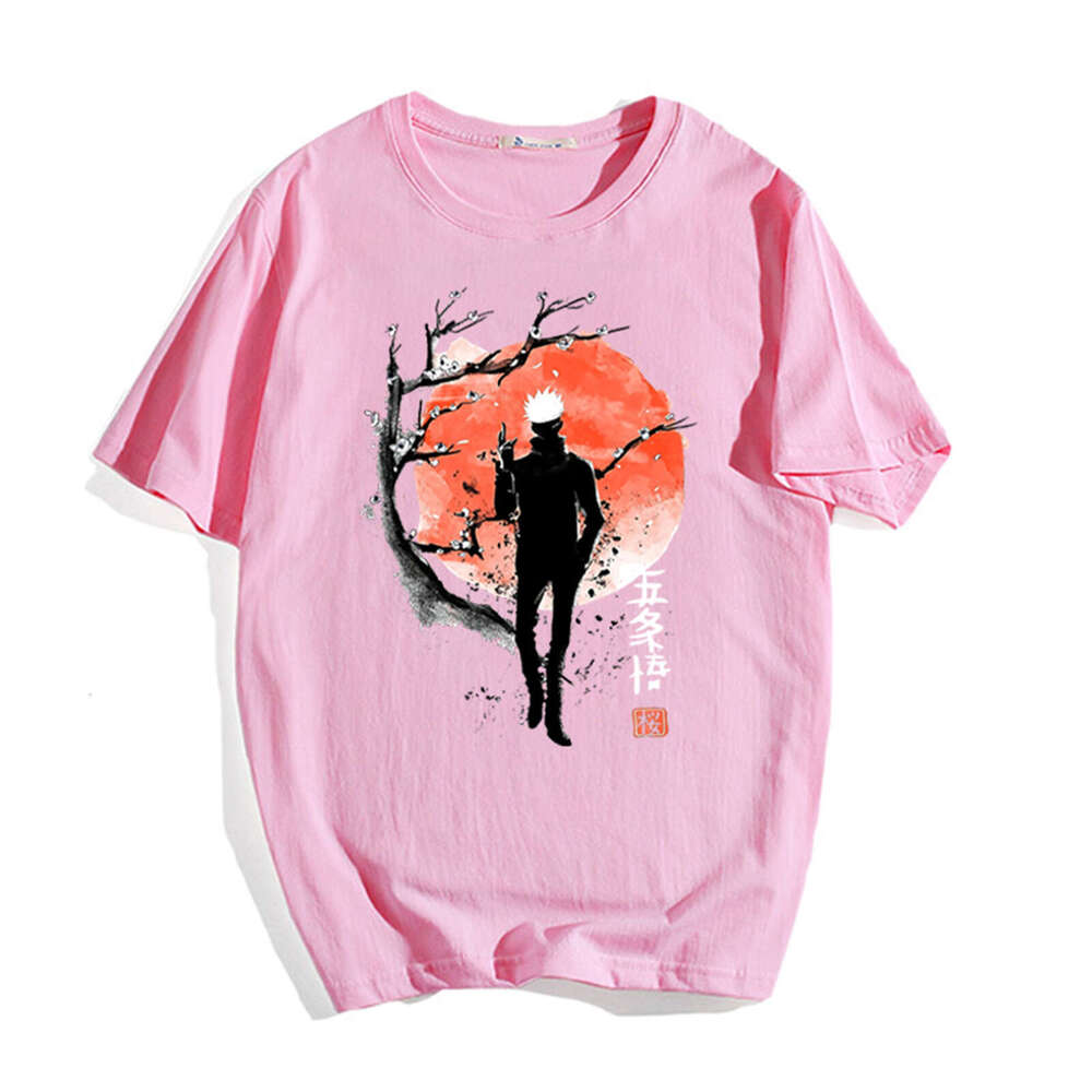 Japanese new spell battle anime series fashion T-shirt pure cotton short sleeved summer printed sports t