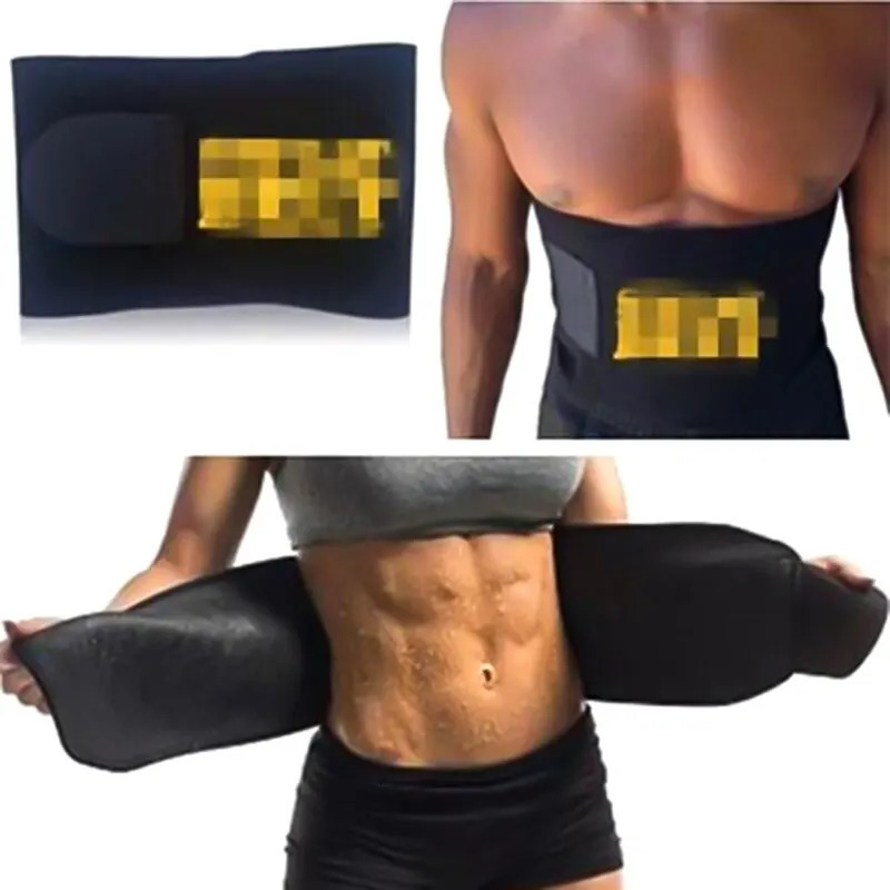 Shaperwear Waist Trainer Belts Control Tummy Slim Body Shaper Muscle Building Sweatband Women Men Underbust Trimmer Corset Belt 250107