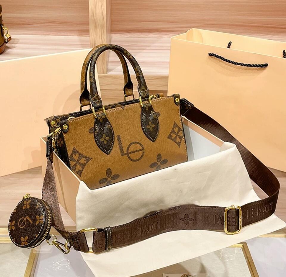 10A Designer Bag On the go Embossed Black Flower Large Capacity GM MM Size Tote Bag Fashion Women Shoulder Bags Handbags Lady Crossbody Luxurys Female backpack Purse