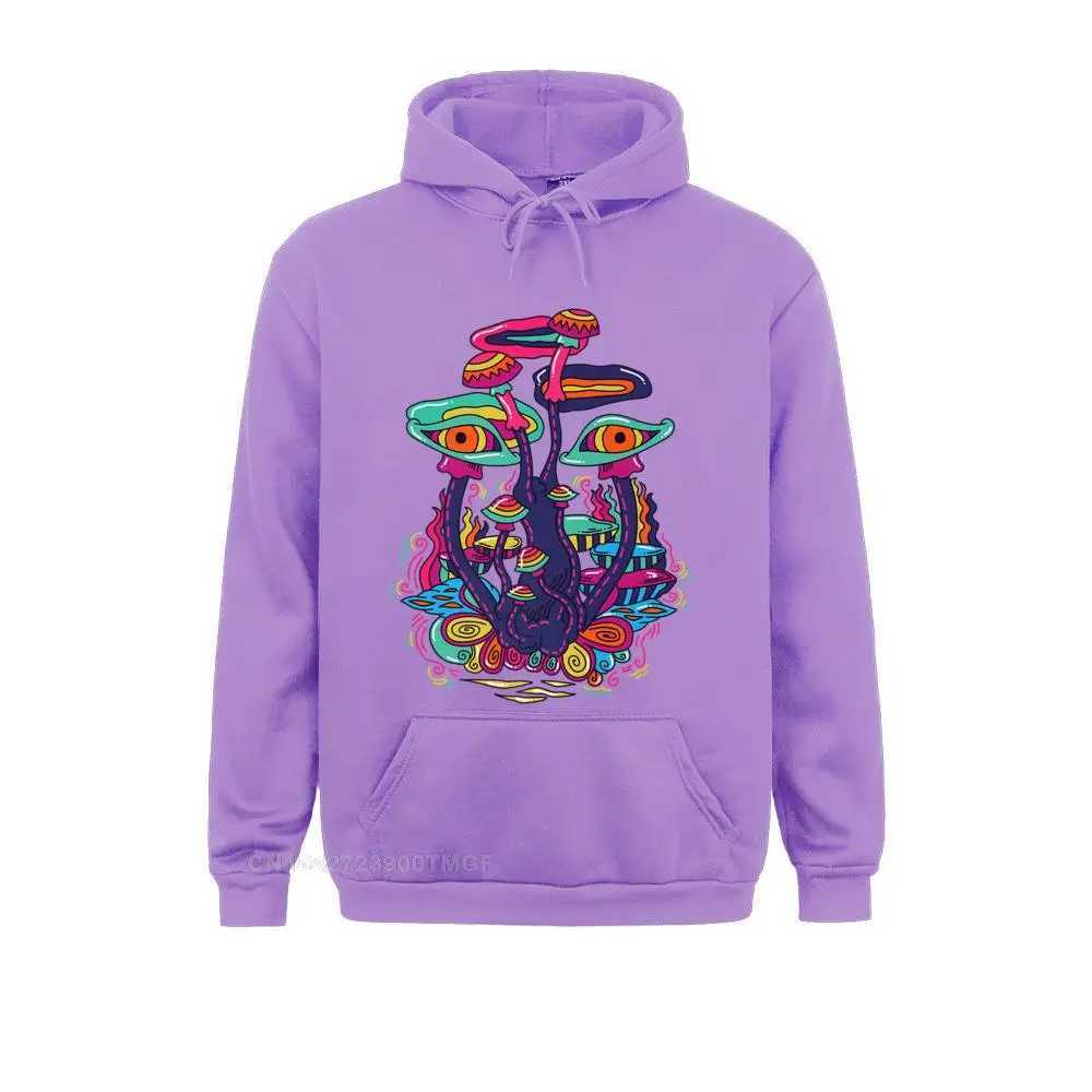 Trippy psychedelic mushroom eye sweatshirt crazy long sleeved new design mens hoodie April FOOL Day W250108