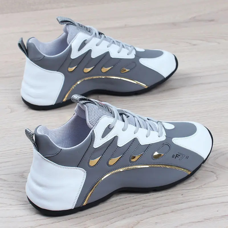Men New Fashion Casual for Light Breathable Vulcanize Shoes High Quality Soft Leather Sneakers Zapatillas De Mujer ddmythur