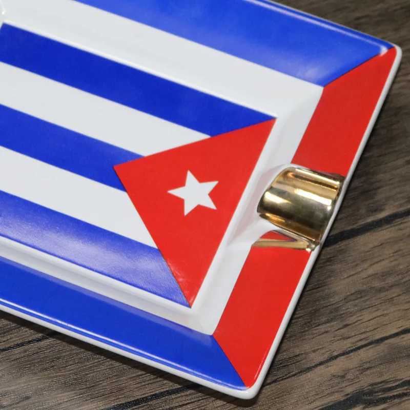 Cuban cigars Ashtray European style home living room high-end luxury personality KTV cigars Ashtray household trend X250108